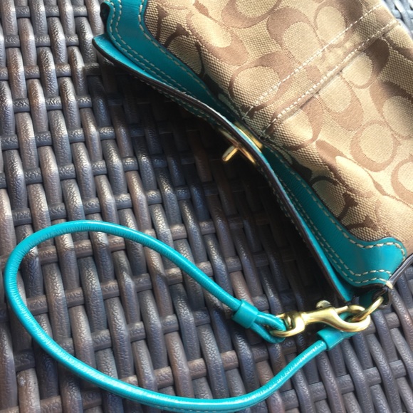 Coach Logo Wristlet - Picture 2 of 7